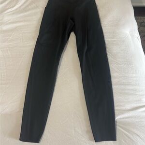 LSKD Black High-Waisted Leggings with Pockets